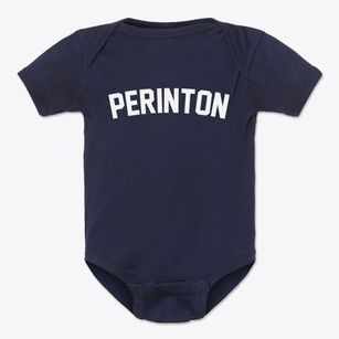 Perinton New York Classic Curve Baby Onesie