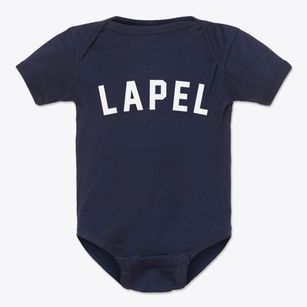 Lapel Indiana Classic Curve Baby Onesie