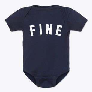 Fine New York Classic Curve Baby Onesie