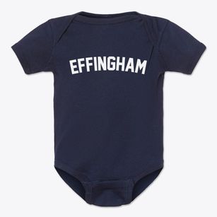 Effingham New Hampshire Classic Curve Baby Onesie