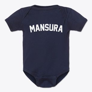 Mansura Louisiana Classic Curve Baby Onesie