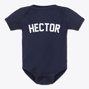 Hector Minnesota Classic Curve Baby Onesie