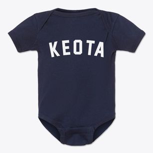 Keota Iowa Classic Curve Baby Onesie