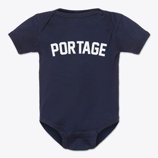Portage New York Classic Curve Baby Onesie