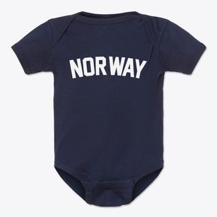 Norway New York Classic Curve Baby Onesie