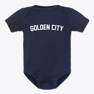 Golden City Missouri Classic Curve Baby Onesie