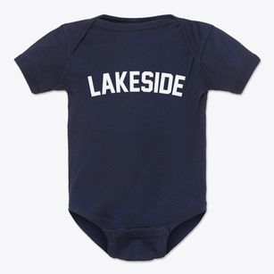 Lakeside Wisconsin Classic Curve Baby Onesie