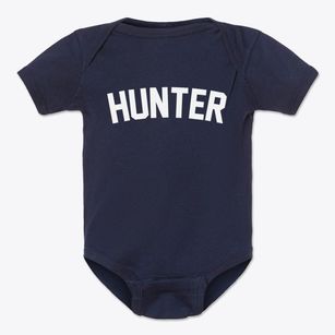 Hunter Wisconsin Classic Curve Baby Onesie