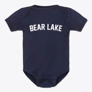 Bear Lake Wisconsin Classic Curve Baby Onesie