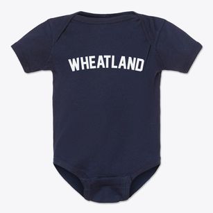 Wheatland Indiana Classic Curve Baby Onesie