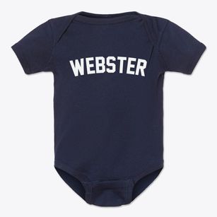 Webster Massachusetts Classic Curve Baby Onesie