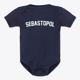 Sebastopol Mississippi Classic Curve Baby Onesie
