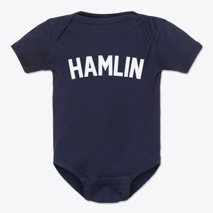 Hamlin Maine Classic Curve Baby Onesie