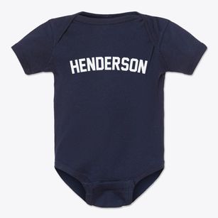 Henderson North Carolina Classic Curve Baby Onesie