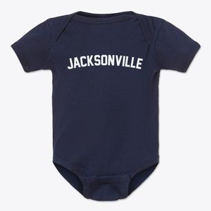 Jacksonville Georgia Classic Curve Baby Onesie
