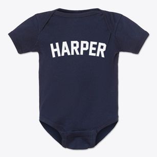 Harper Iowa Classic Curve Baby Onesie