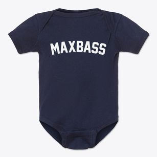 Maxbass North Dakota Classic Curve Baby Onesie