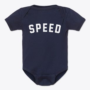 Speed Kansas Classic Curve Baby Onesie