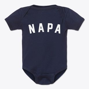 Napa California Classic Curve Baby Onesie