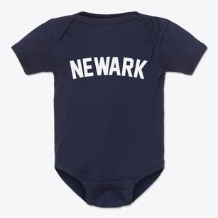 Newark New York Classic Curve Baby Onesie