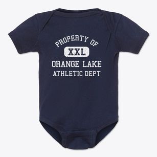 Orange Lake New York Athletic Dept Baby Onesie