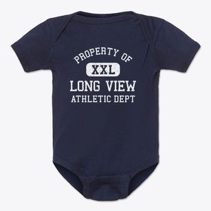 Long View North Carolina Athletic Dept Baby Onesie