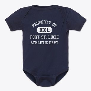 Port St. Lucie Florida Athletic Dept Baby Onesie