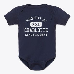 Charlotte Vermont Athletic Dept Baby Onesie