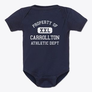 Carrollton Missouri Athletic Dept Baby Onesie