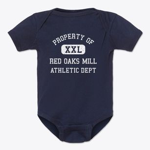 Red Oaks Mill New York Athletic Dept Baby Onesie