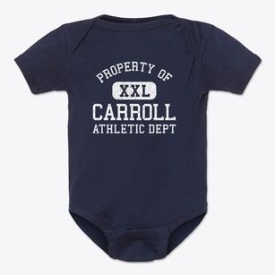 Carroll New York Athletic Dept Baby Onesie