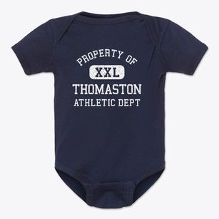 Thomaston Maine Athletic Dept Baby Onesie