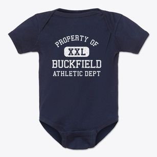 Buckfield Maine Athletic Dept Baby Onesie