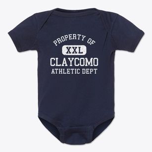 Claycomo Missouri Athletic Dept Baby Onesie