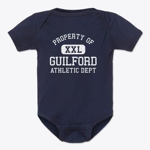 Guilford Maine Athletic Dept Baby Onesie