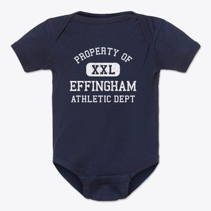 Effingham New Hampshire Athletic Dept Baby Onesie