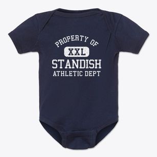 Standish Michigan Athletic Dept Baby Onesie