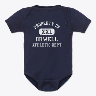Orwell Vermont Athletic Dept Baby Onesie