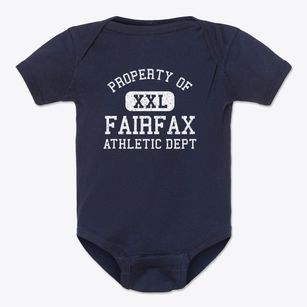 Fairfax Minnesota Athletic Dept Baby Onesie