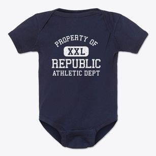 Republic Pennsylvania Athletic Dept Baby Onesie