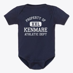 Kenmare North Dakota Athletic Dept Baby Onesie