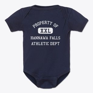 Hannawa Falls New York Athletic Dept Baby Onesie
