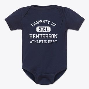 Henderson Minnesota Athletic Dept Baby Onesie