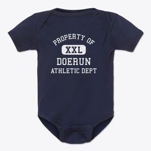Doerun Georgia Athletic Dept Baby Onesie