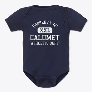 Calumet Oklahoma Athletic Dept Baby Onesie