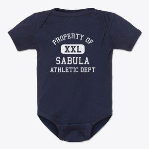 Sabula Iowa Athletic Dept Baby Onesie
