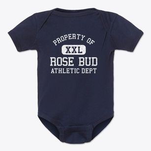 Rose Bud Arkansas Athletic Dept Baby Onesie