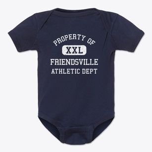 Friendsville Maryland Athletic Dept Baby Onesie