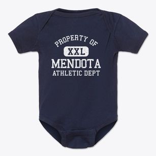 Mendota Minnesota Athletic Dept Baby Onesie