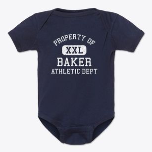 Baker Missouri Athletic Dept Baby Onesie